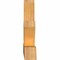Ekena Millwork Saratoga Rough Sawn Timber Gable Bracket, Western Red Cedar, 72"W x 21"H x 4"D x 4"F, 7/12 Pitch GBW072X21X0404SAR00RWR - alternate 4